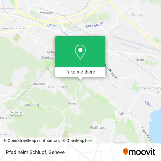 Pfadiheim Schlupf map
