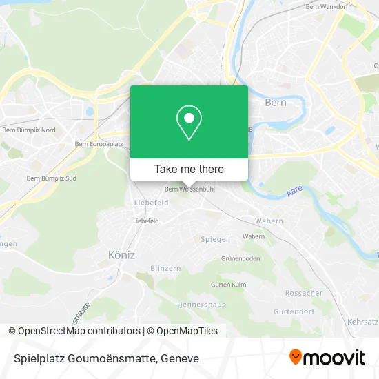 Spielplatz Goumoënsmatte map