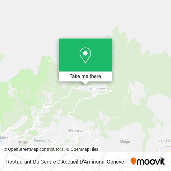 Restaurant Du Centre D'Accueil D'Aminona map
