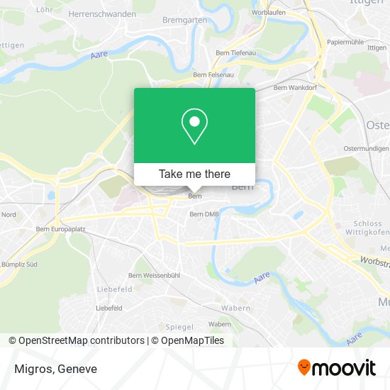 Migros map