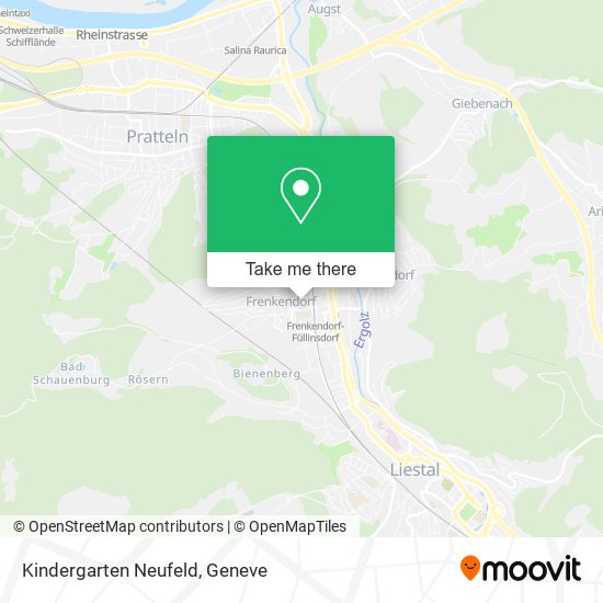 Kindergarten Neufeld map