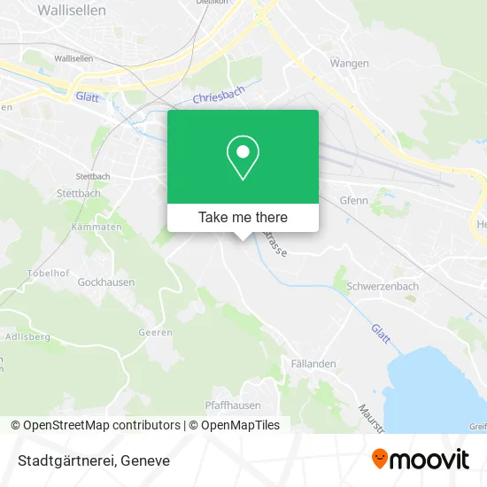 Stadtgärtnerei map