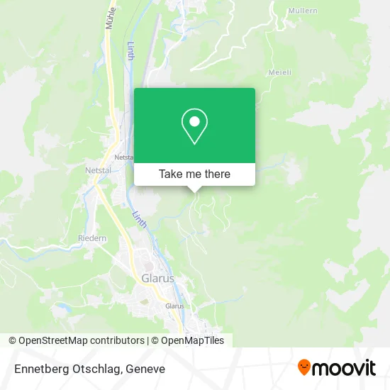 Ennetberg Otschlag plan