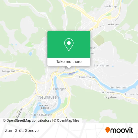 Zum Grüt map