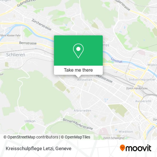Kreisschulpflege Letzi map