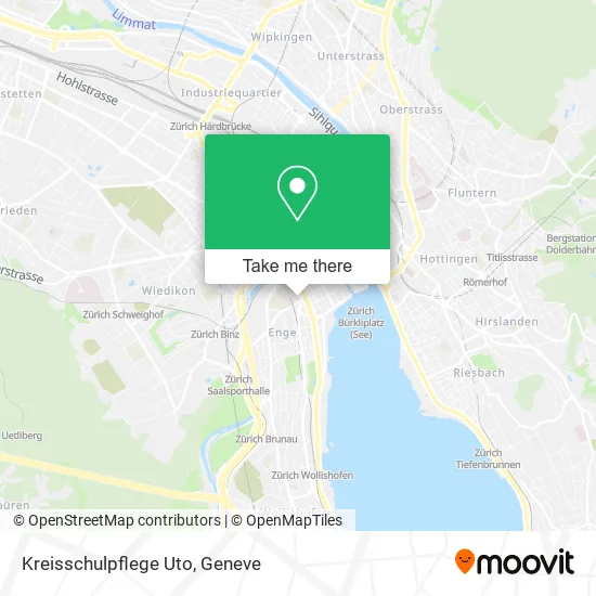 Kreisschulpflege Uto map