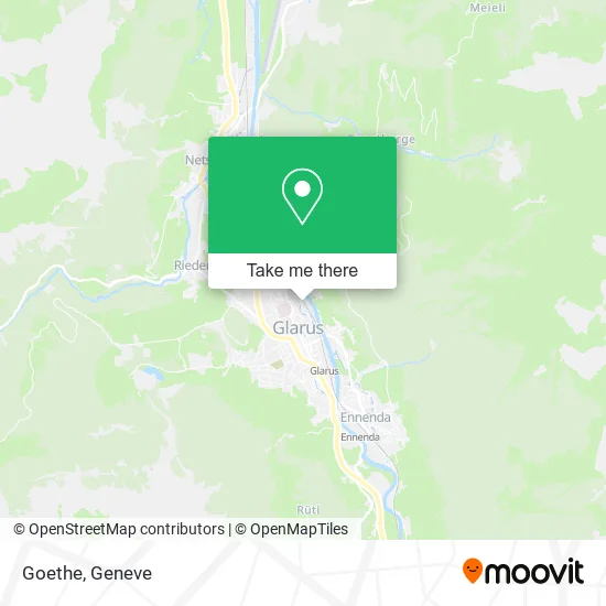 Goethe map