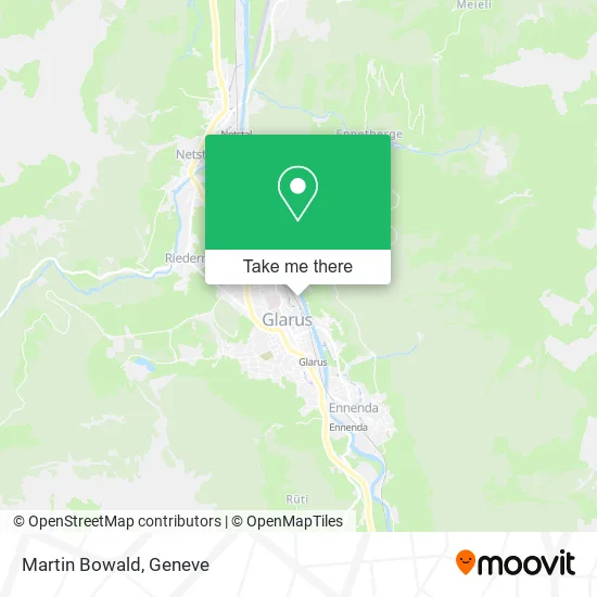Martin Bowald map