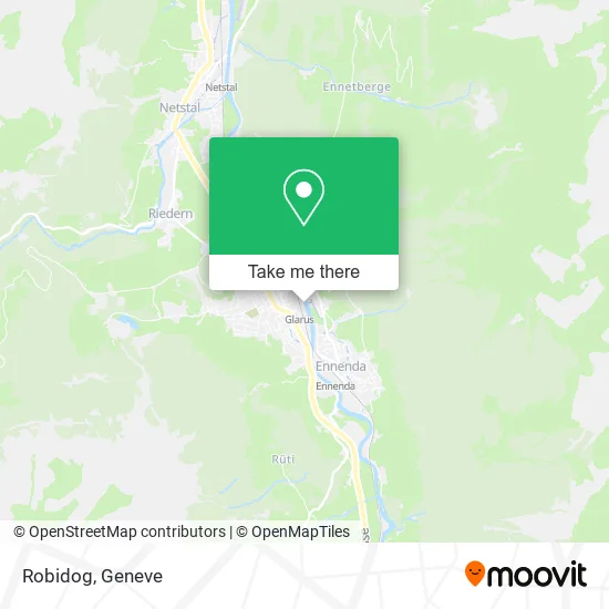 Robidog map