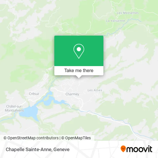 Chapelle Sainte-Anne map