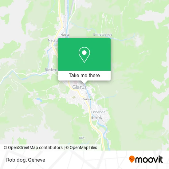 Robidog map