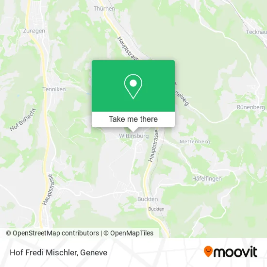 Hof Fredi Mischler map