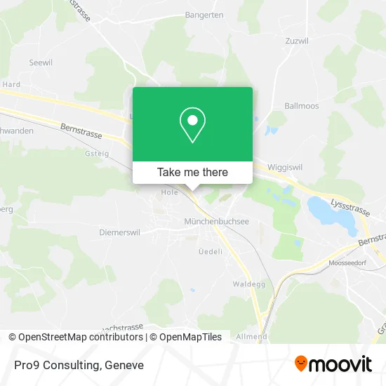 Pro9 Consulting map