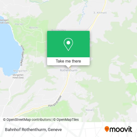 Bahnhof Rothenthurm map