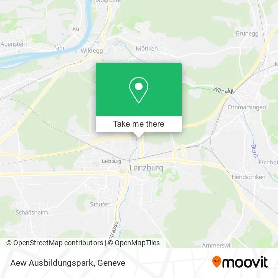 Aew Ausbildungspark map