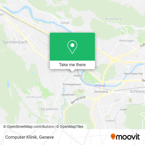 Computer Klinik map