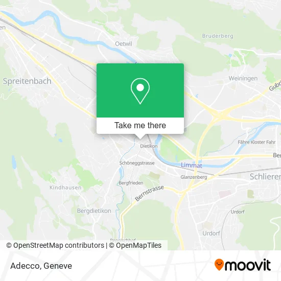 Adecco map