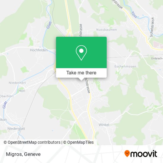 Migros map