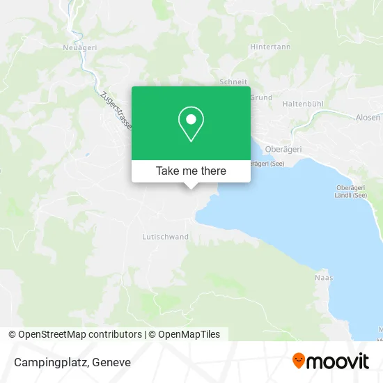 Campingplatz map