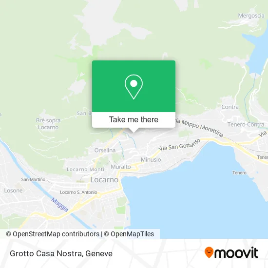 Grotto Casa Nostra map
