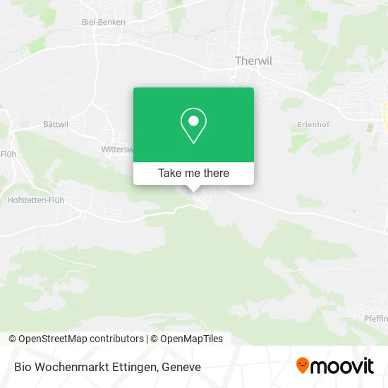 Bio Wochenmarkt Ettingen map