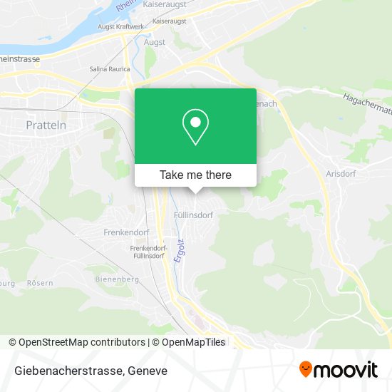 Giebenacherstrasse map