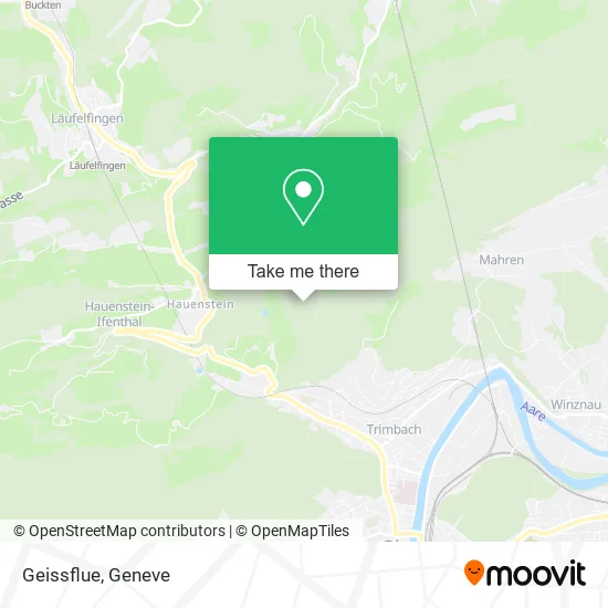 Geissflue map