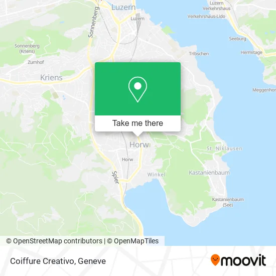 Coiffure Creativo map