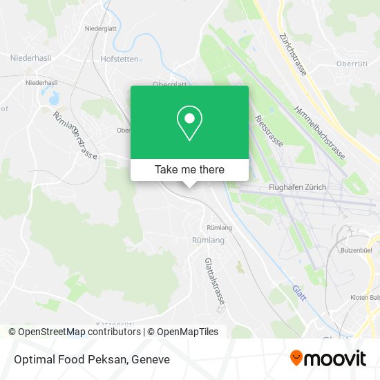 Optimal Food Peksan map