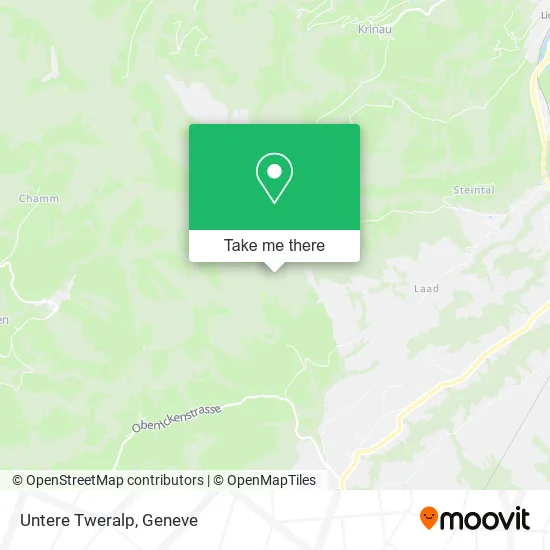 Untere Tweralp map