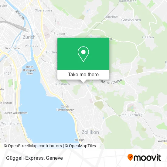 Güggeli-Express map