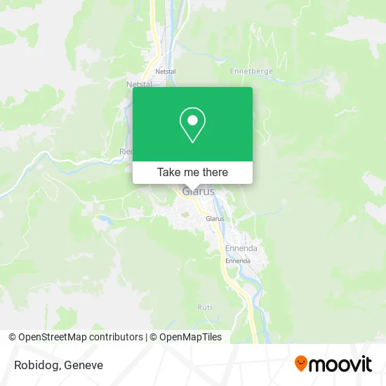 Robidog map