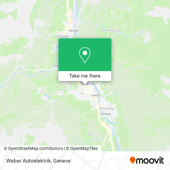 Weber Autoelektrik map