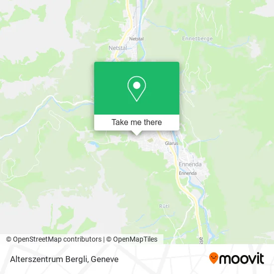 Alterszentrum Bergli map