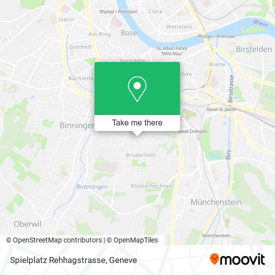 Spielplatz Rehhagstrasse map