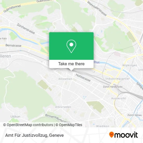 Amt Für Justizvollzug map
