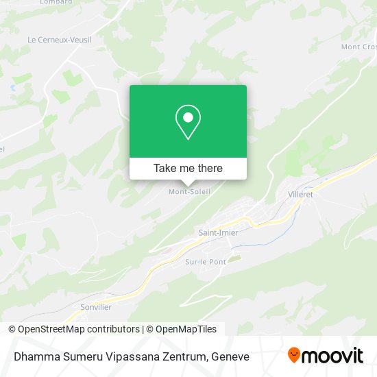 Dhamma Sumeru Vipassana Zentrum map