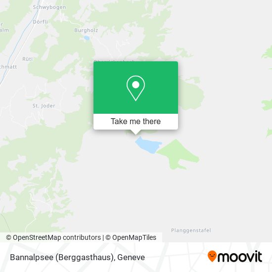 Bannalpsee (Berggasthaus) map