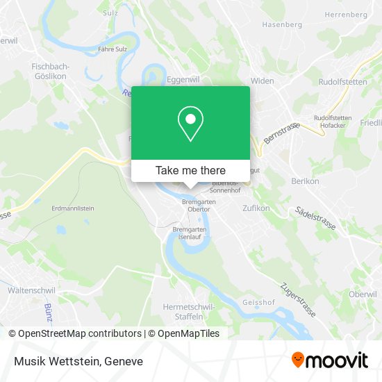 Musik Wettstein map