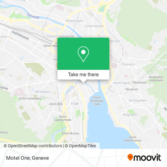 Motel One map