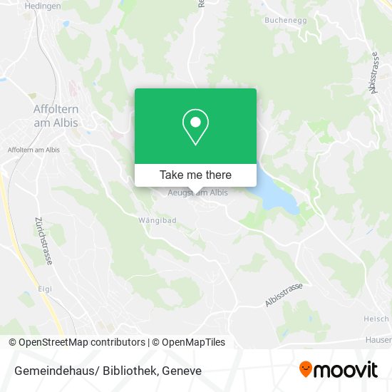 Gemeindehaus/ Bibliothek map