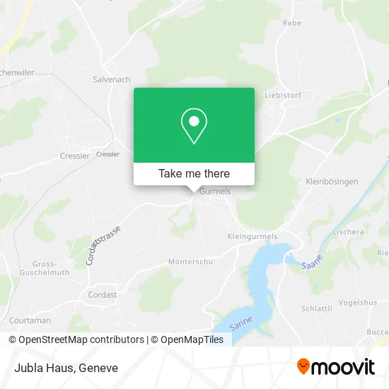 Jubla Haus map