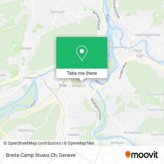 Breite Camp Stuwo.Ch map