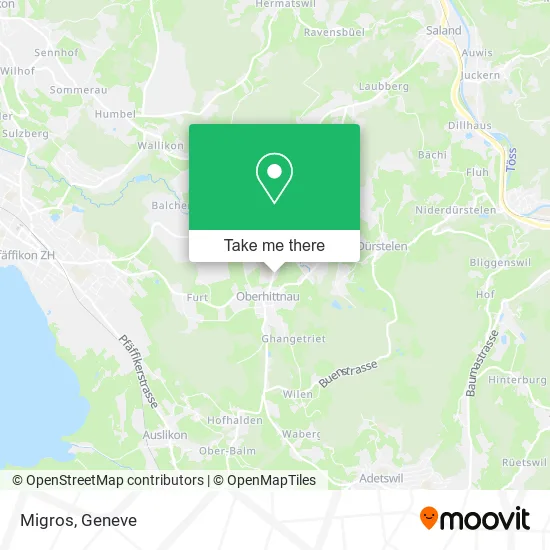 Migros map