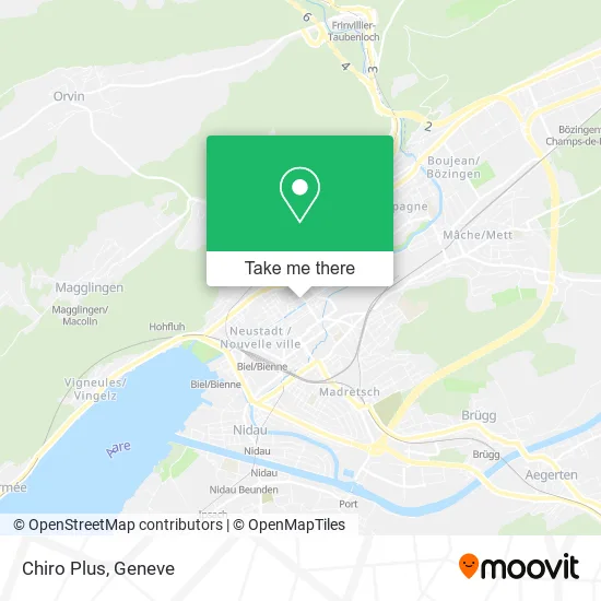 Chiro Plus map