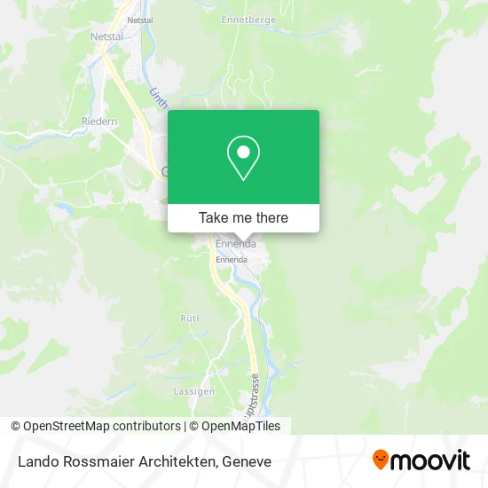 Lando Rossmaier Architekten map