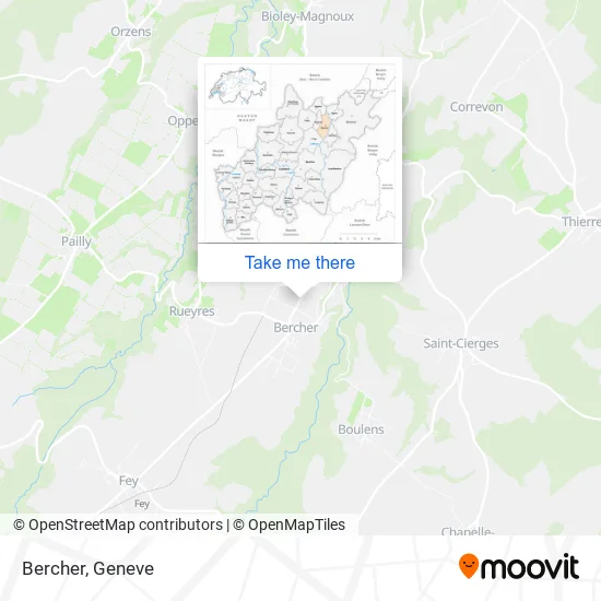 Bercher map