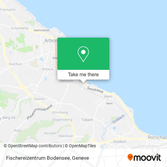 Fischereizentrum Bodensee map