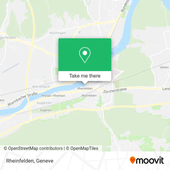 Rheinfelden map