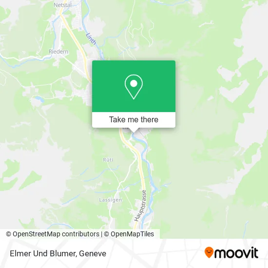 Elmer Und Blumer map